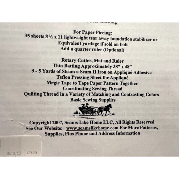 quilt pattern bringing home the tree joan jones - Picture 8 of 8